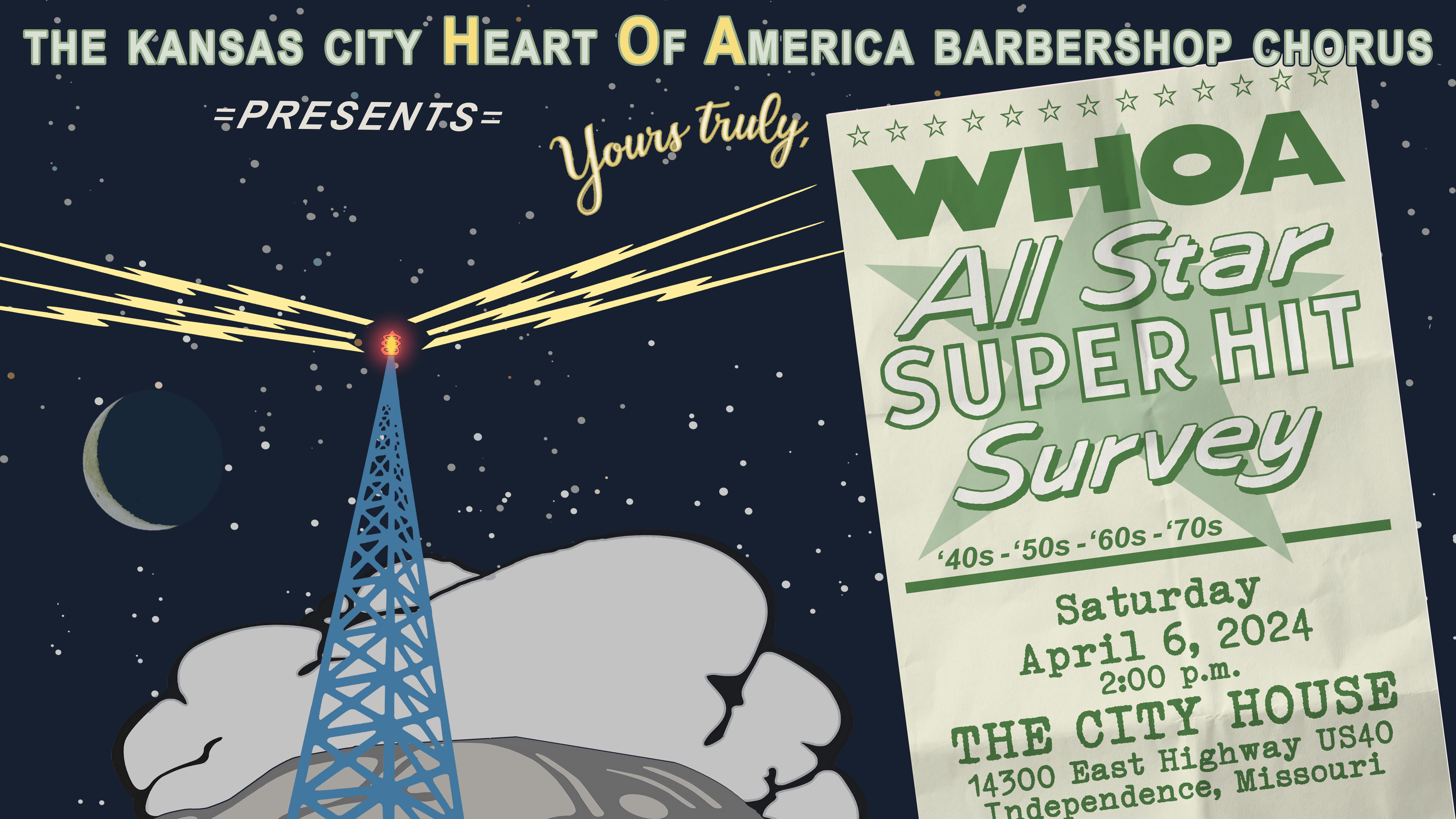 HOA Annual Show - "W.H.O.A. All Star Super Hit Survey"